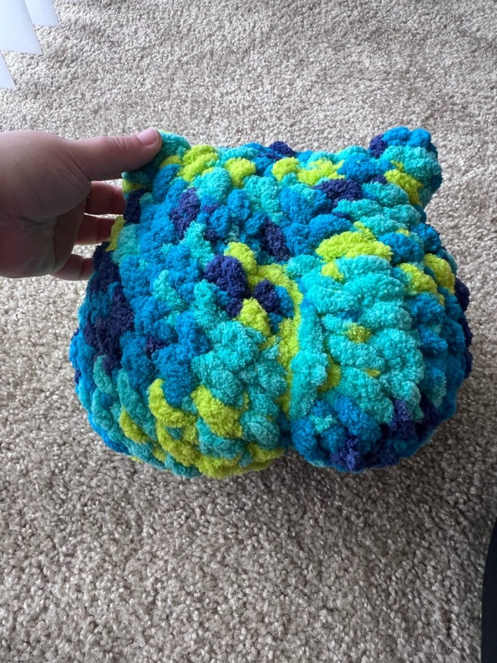 Crochet Booty Frog - Picture 2 of 3